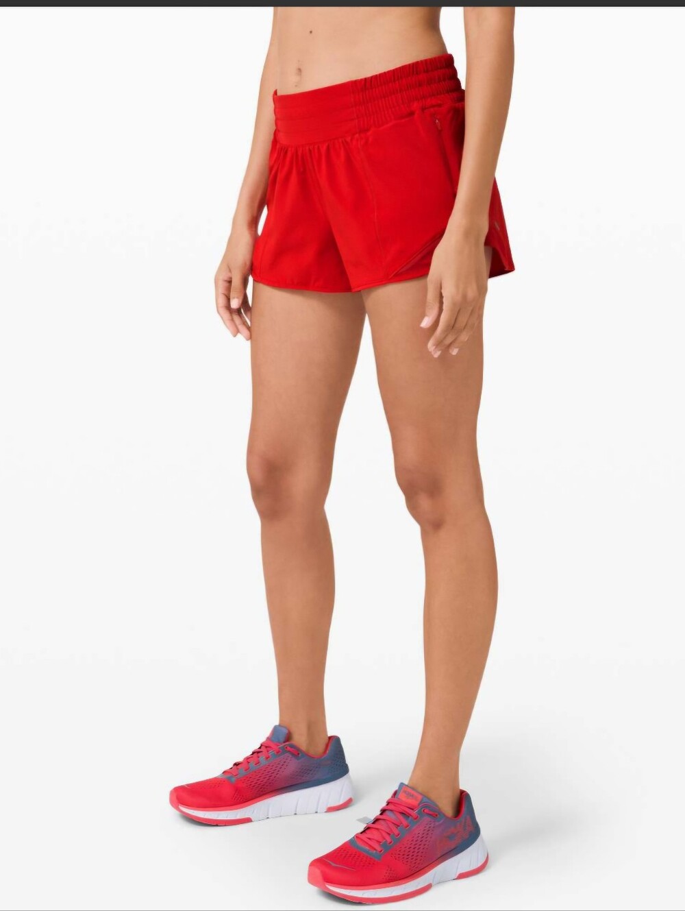 Lululemon Hotty Hot Short II 2.5” Dark Red Size 2 Running Athletic Short
